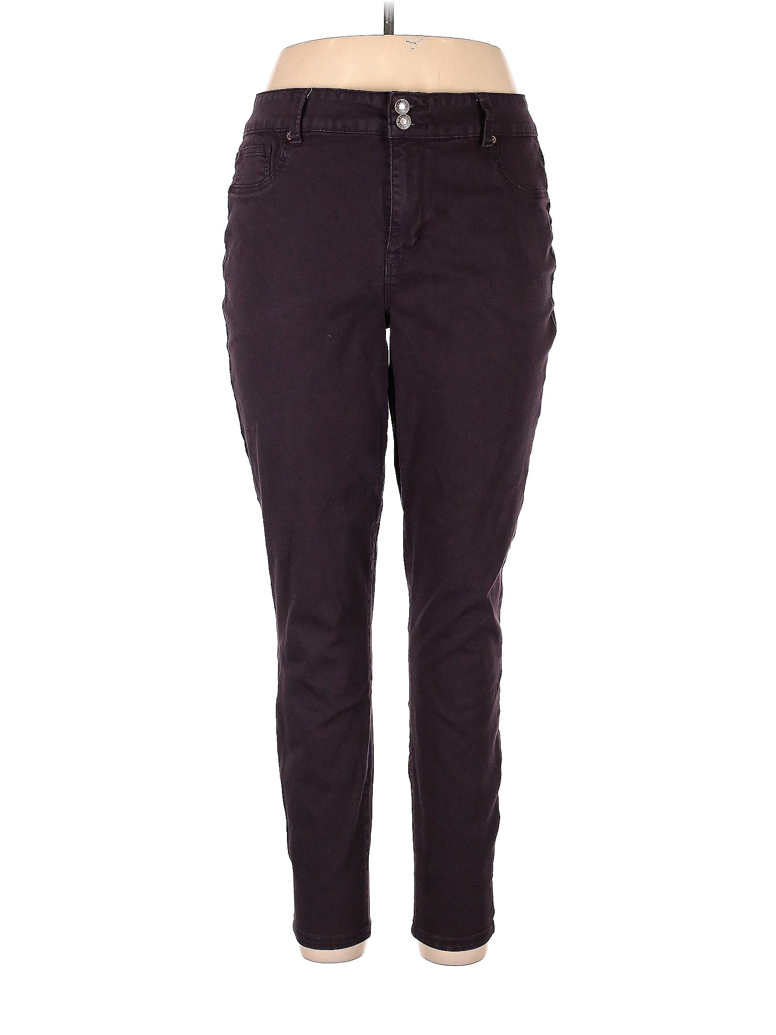 Maurices Purple Jeans Size XL 50 off thredUP