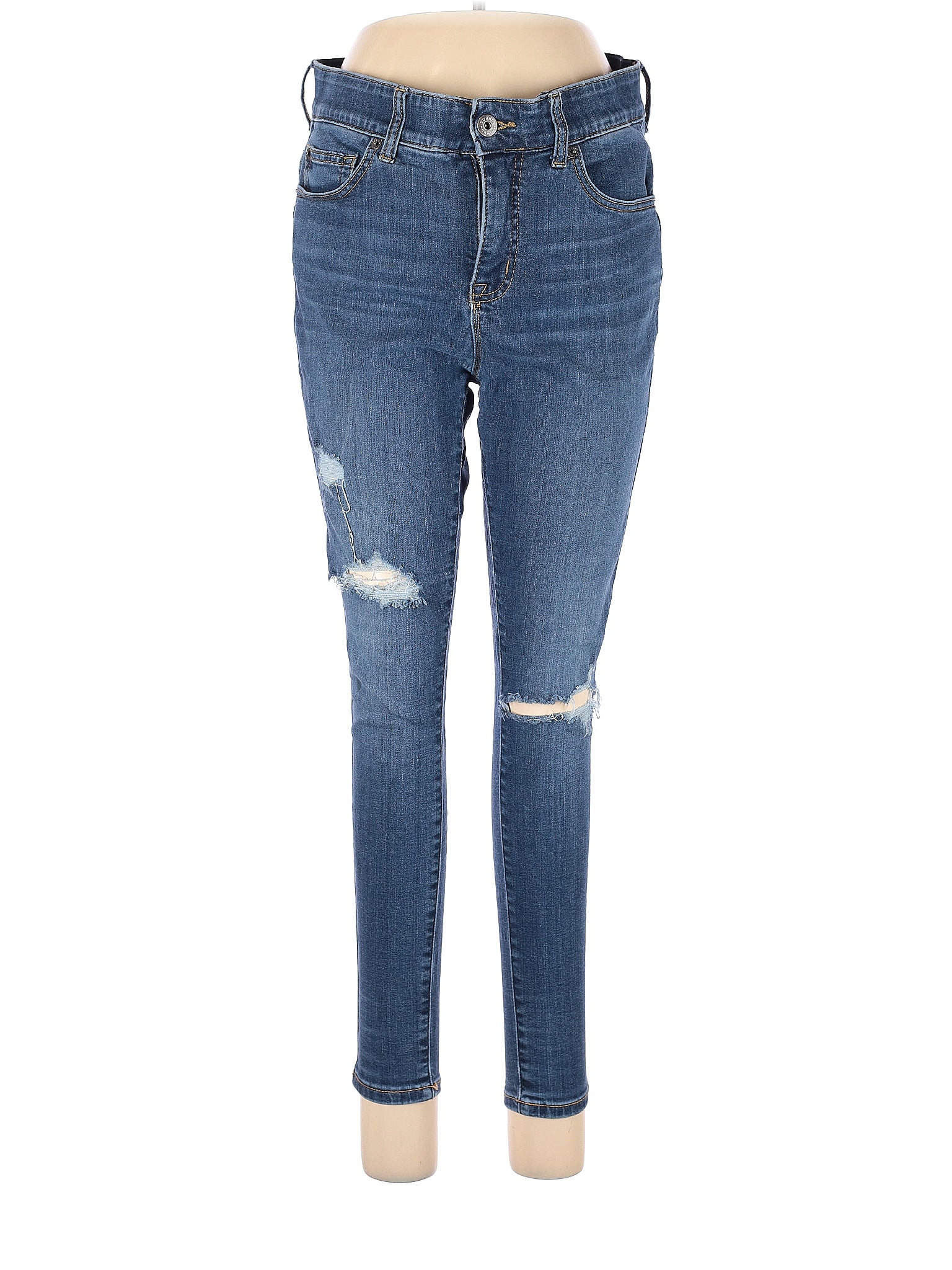 Torrid Solid Blue Jeans Size 12 (Plus) 56 off thredUP