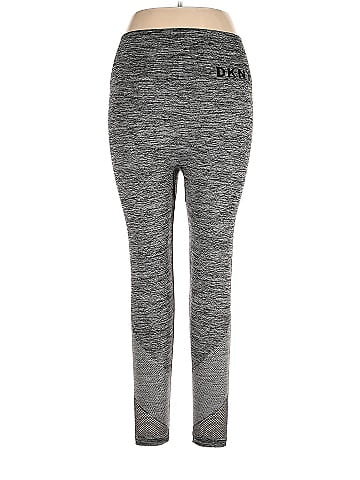 DKNY Sport Marled Gray Active Pants Size L - 63% off