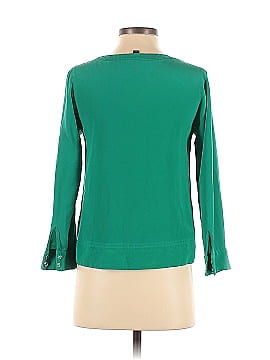 J.Crew Long Sleeve Silk Top (view 2)