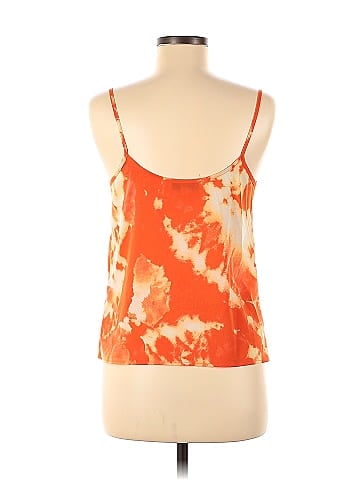 Thakoon Collective Orange Tie Dye Slip Tank (view 2)