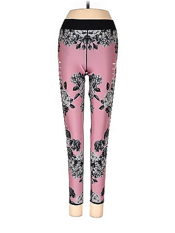 ULTRACOR Floral Pink Leggings Size XS - 72% off