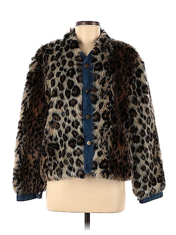 Faux Leopard Jacket