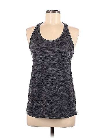 Lululemon Athletica Color Block Gray Active T-Shirt Size 8 - 54% off