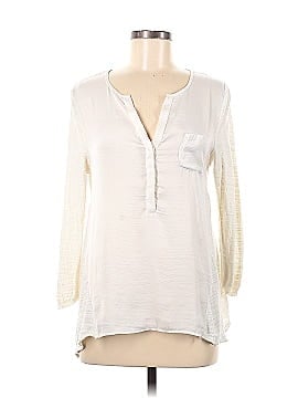 Knitted & Knotted Long Sleeve Blouse (view 1)