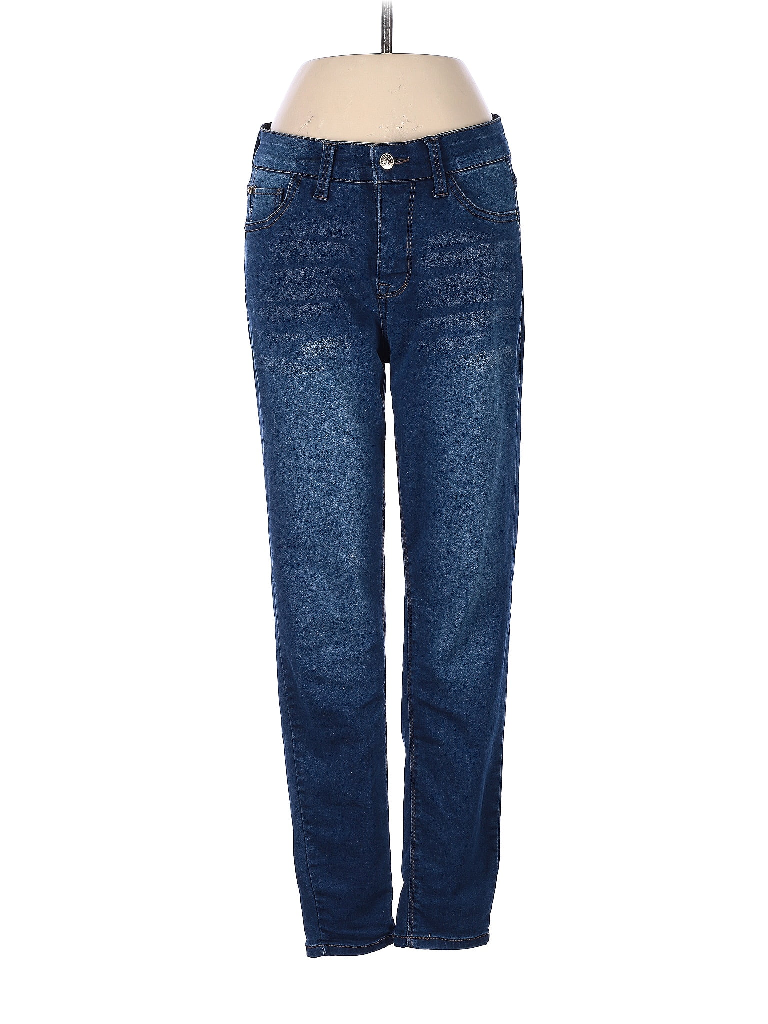 Curve Appeal Blue Jeans Size 4 - 71% Off 