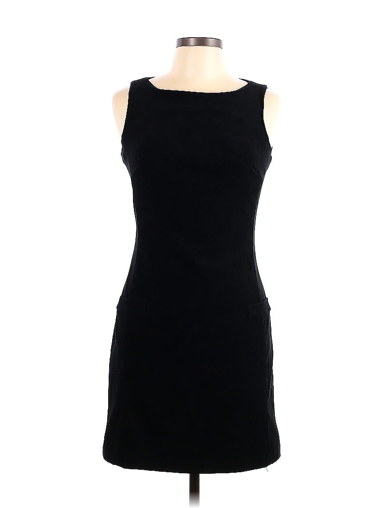 GO Solid Black Cocktail Dress Size 10 - photo 1