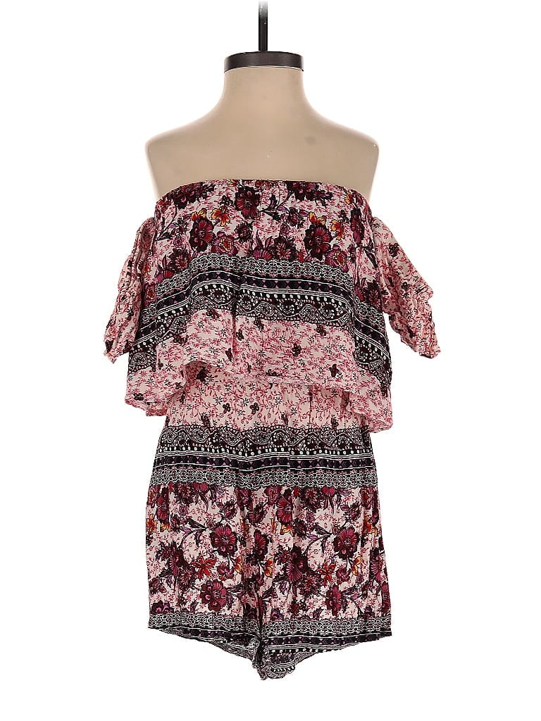 Pre-owned Seek The Label Romper In Pink