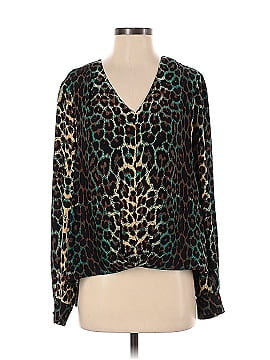 Alice & Trixie Long Sleeve Silk Top (view 1)