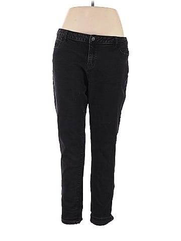 Simply Vera Vera Wang Black Jeans Size 16 - 57% off