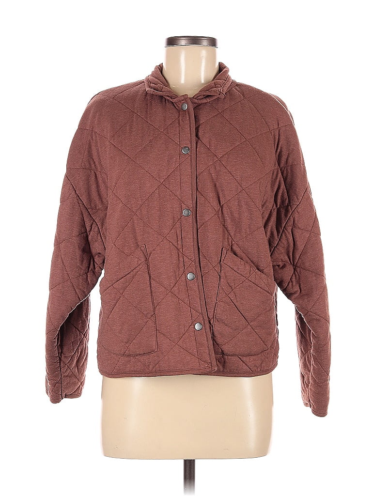 Z Supply Solid Brown Denim Jacket Size XS 65 off thredUP