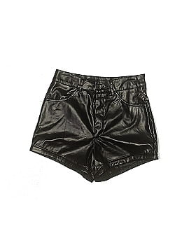 Shein Faux Leather Shorts (view 1)