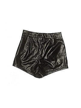 Shein Faux Leather Shorts (view 2)