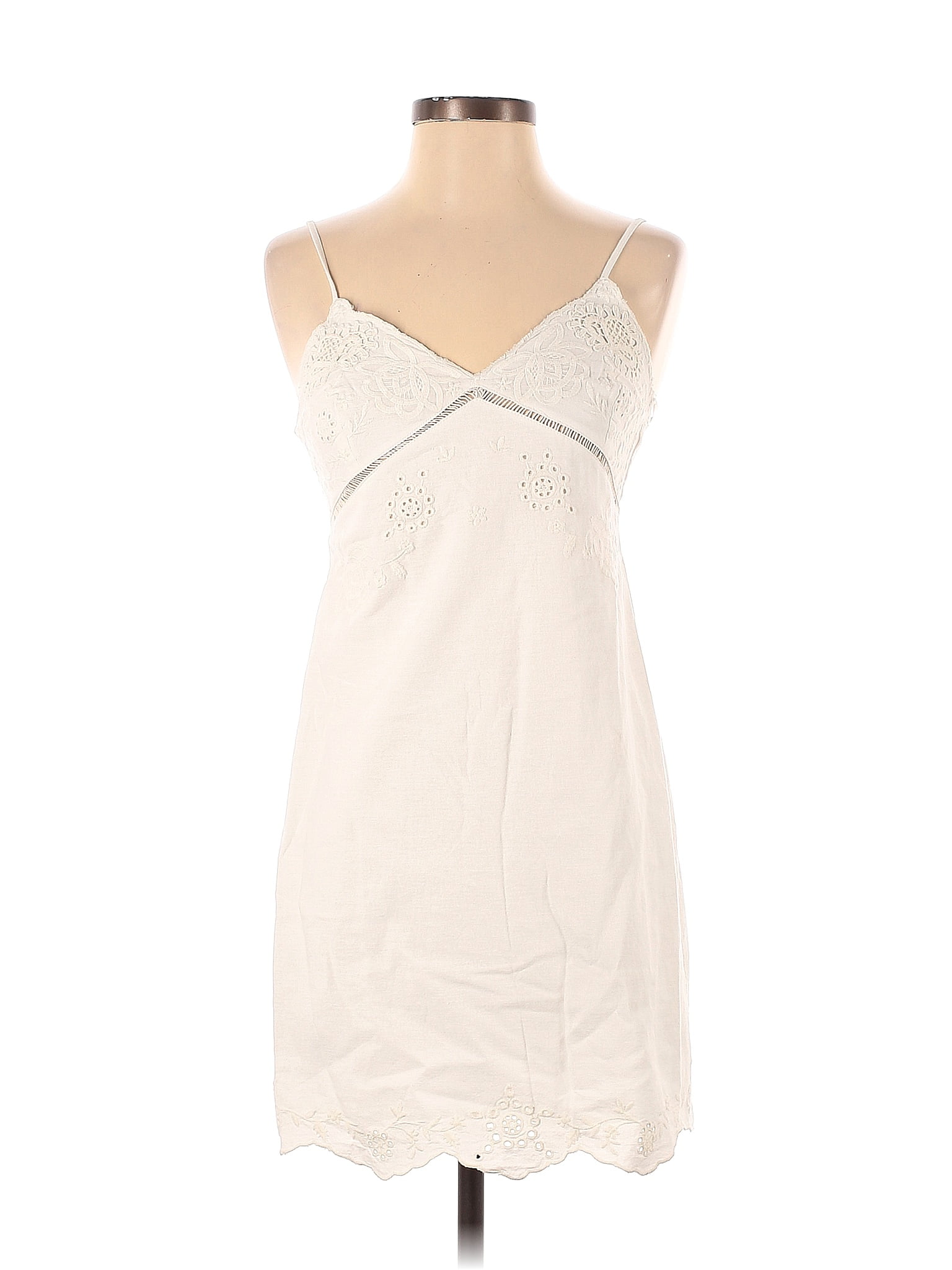 Zara Solid White Ivory Casual Dress Size S 29 Off Thredup