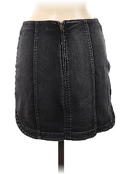 Wild Honey Denim Skirt (view 2)