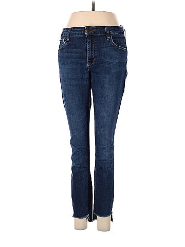 STS Blue Solid Blue Jeans 28 Waist - 78% off