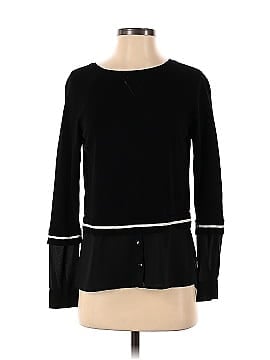 Nicole Miller Knit To Woven Sweater (view 1)