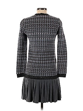 Nicole Miller Houndstooth Pleat Dress (view 2)
