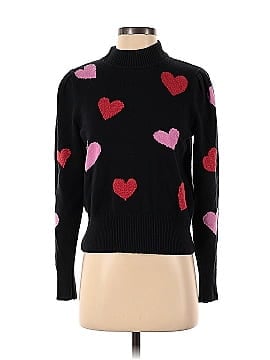 Kate Spade New York Hearts Mockneck Sweater (view 1)