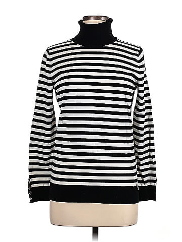 Tommy hilfiger striped on sale turtleneck