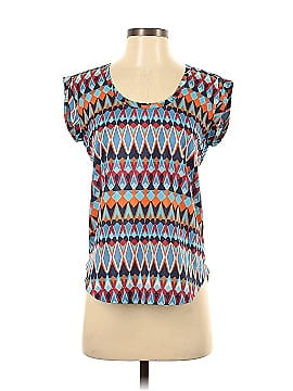 J.Crew Factory Store Short Sleeve Blouse (view 1)