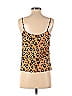 Thakoon Collective 100% Polyester Brown Animal Print Slip Tank Size 2 - photo 2
