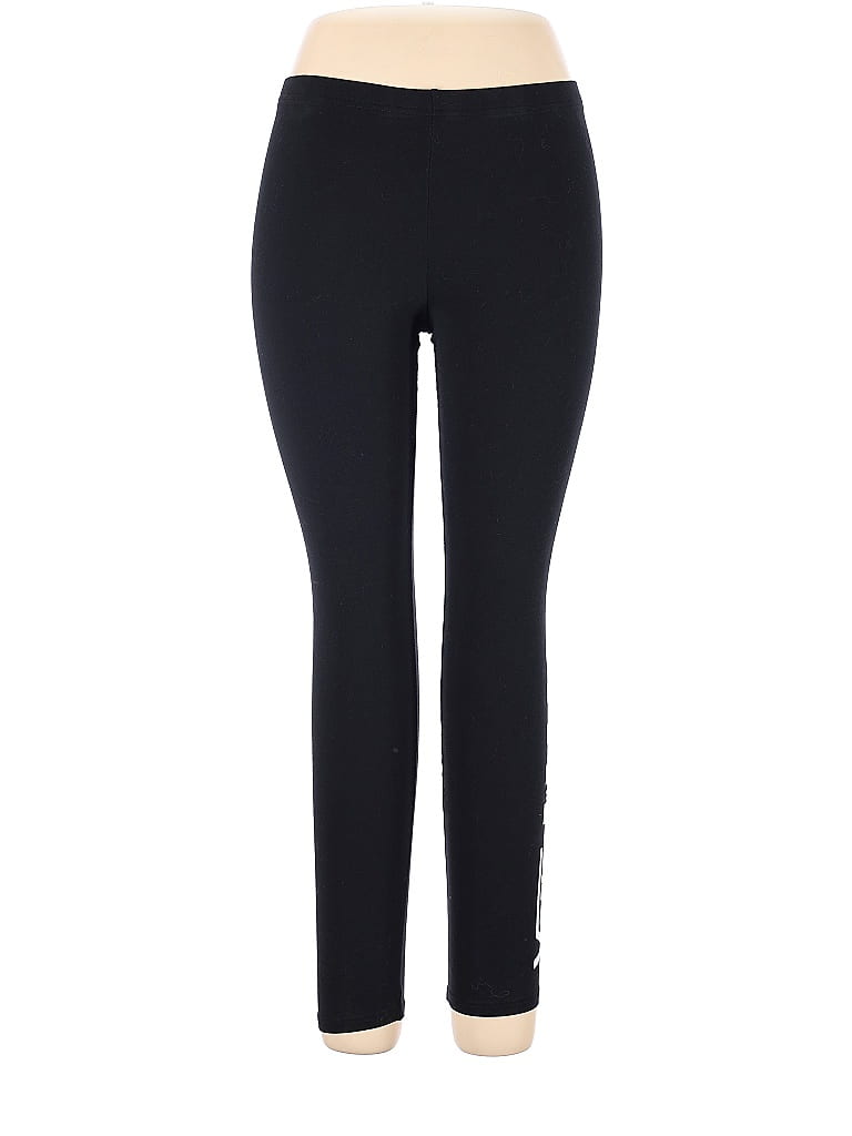 Vans Solid Black Leggings Size XL - 50% off | thredUP