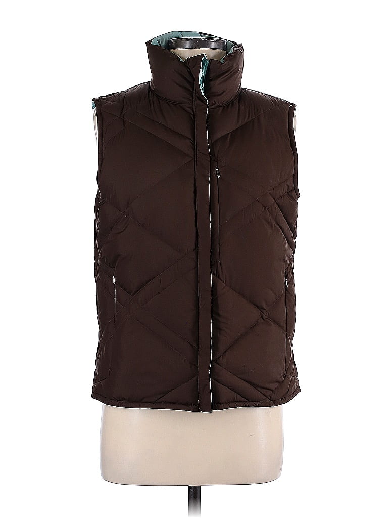 Columbia Solid Brown Vest Size M 55 off thredUP