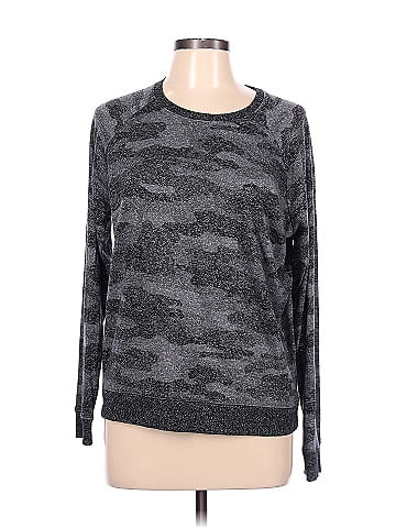 Lucky brand camo discount sweatshirt