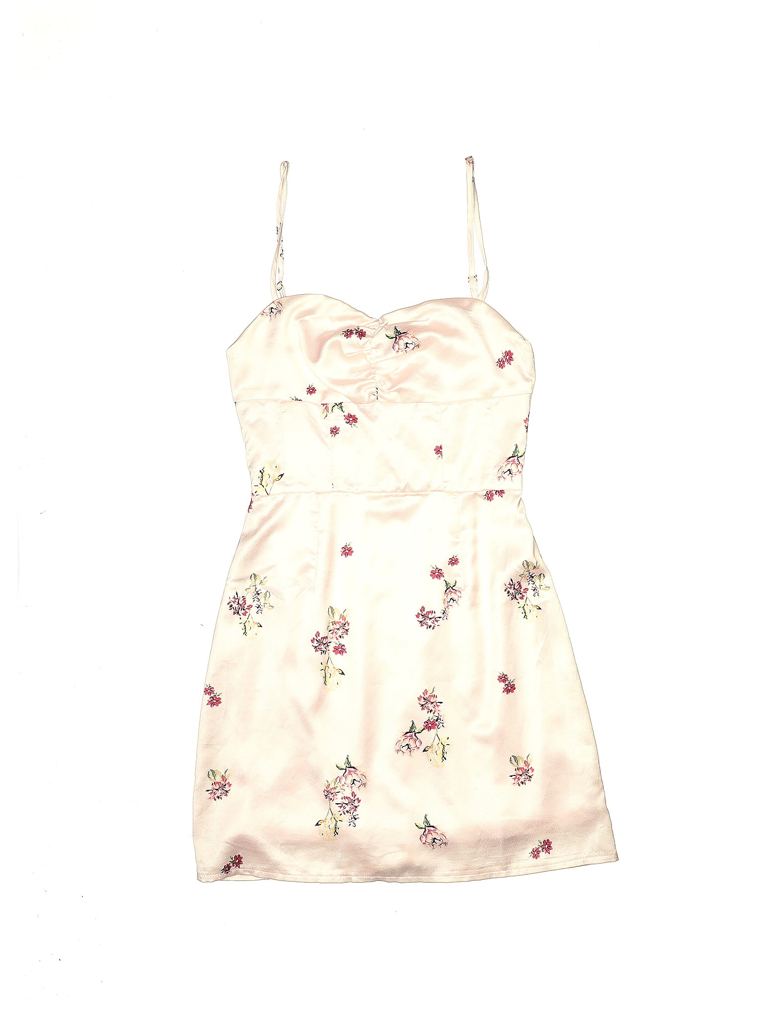 Princess Polly Floral Ivory Cocktail Dress Size 0 62 off thredUP