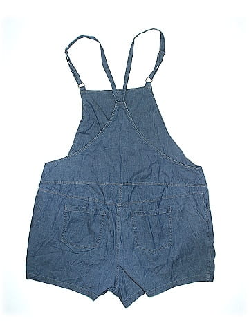 Torrid hot sale overalls shorts