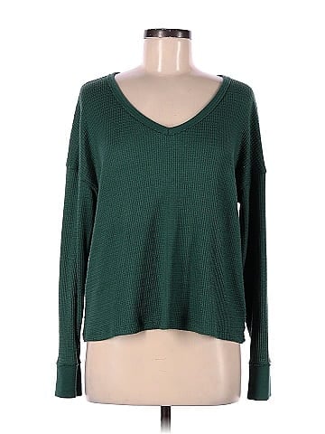 American eagle green on sale sweater