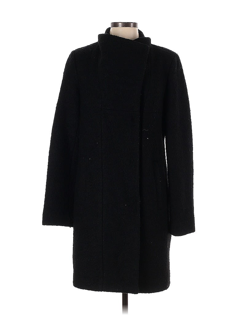 Cole New York Solid Black Wool Coat Size S 74 off thredUP