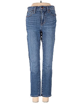 Madewell 10" High-Rise Skinny Crop Jeans in Bradfield Wash (view 1)