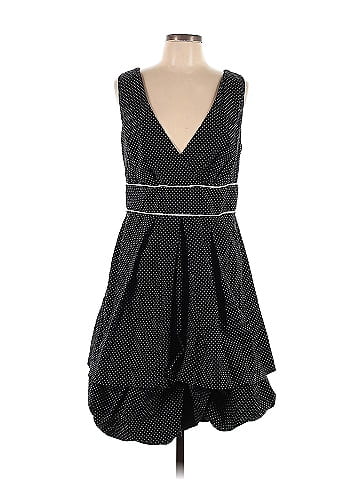 Torrid black and clearance white polka dot dress