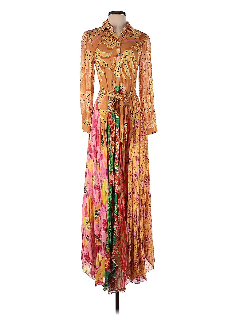 FARM Rio Multi Color Gold Casual Dress Size XS - 34% off | thredUP