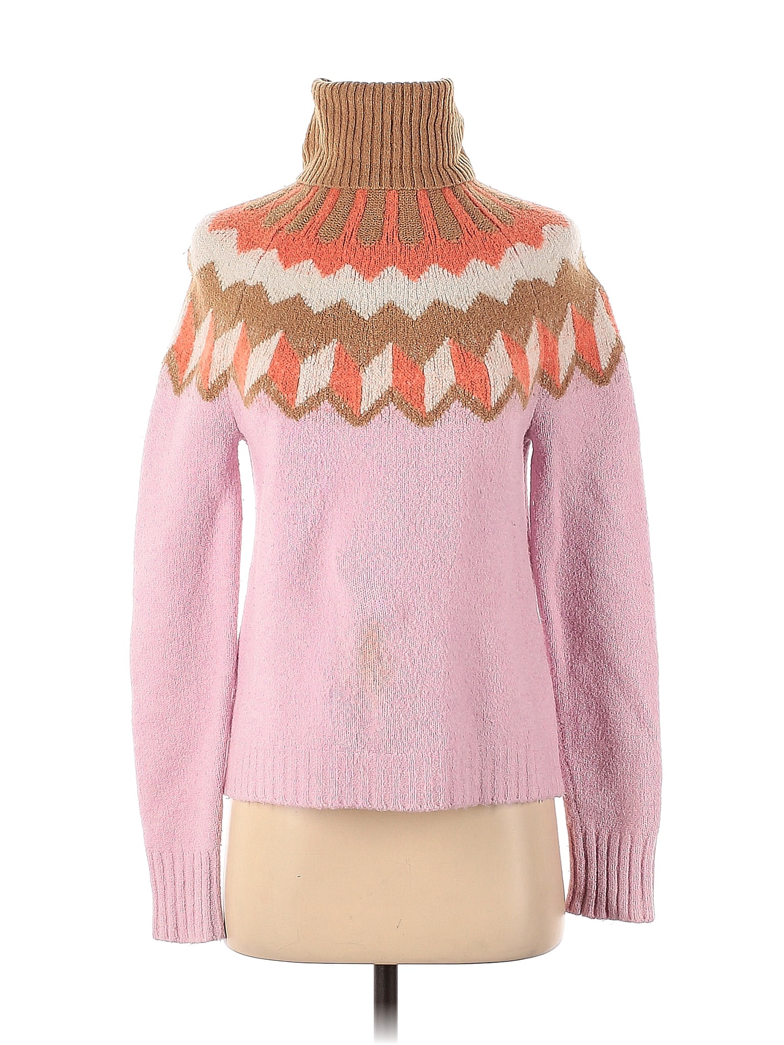 J crew fair isle turtleneck outlet sweater