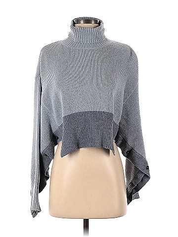 Cedric Charlier Blue Blue Ombre Turtleneck Size 2 81 off ThredUp