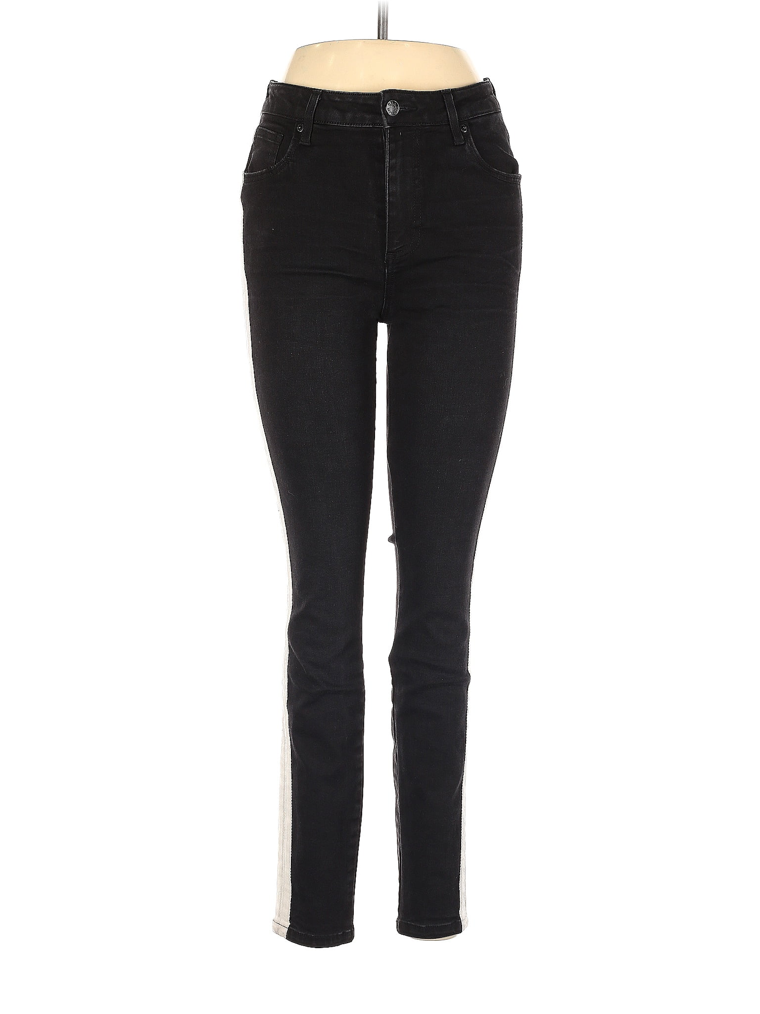 DTLA Brand Jeans Solid Black Jeggings 28 Waist - 83% off