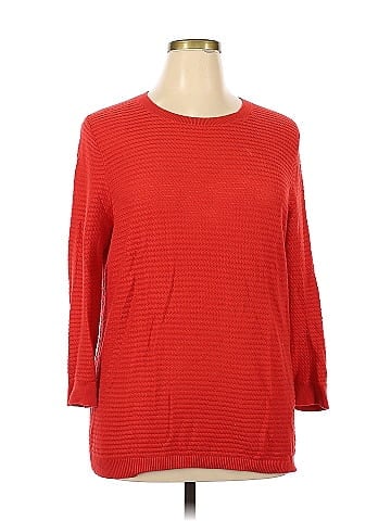 Ann taylor hot sale red sweater