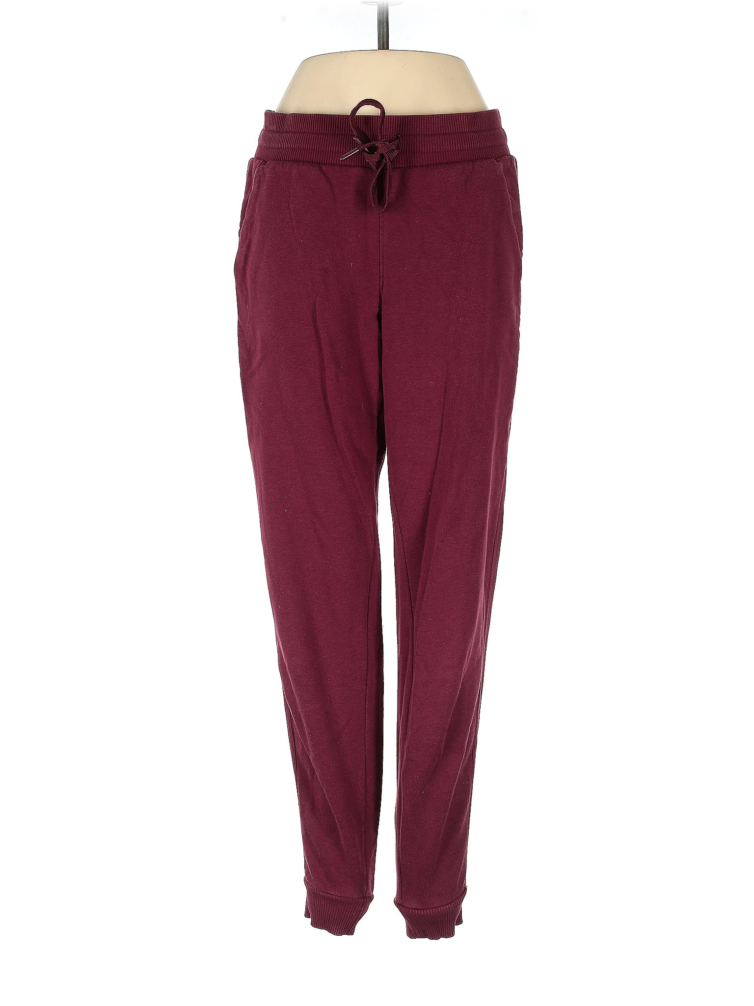 Member's Mark Solid Maroon Burgundy Sweatpants Size S - 52% off | thredUP