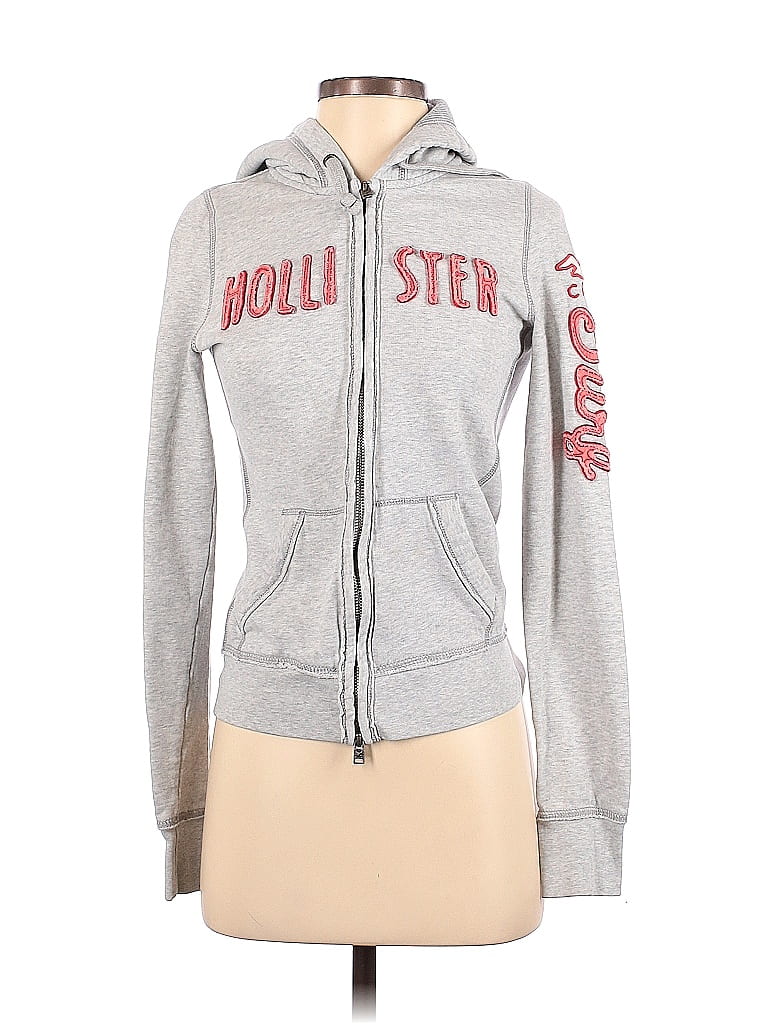 Hollister best sale zip hoodie