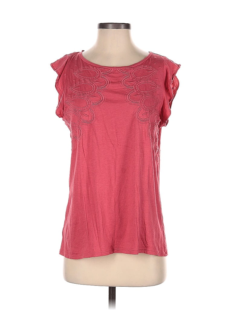 T-shirt Fille New York - Rouge, Manches Courtes - Taille 14 Ans (Occasion Très Bon État)