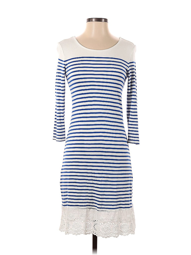 Market and Spruce Stripes Blue Casual Dress Size S - 70% off | thredUP