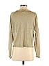 April Cornell Metallic Gold Cardigan Size M - photo 2
