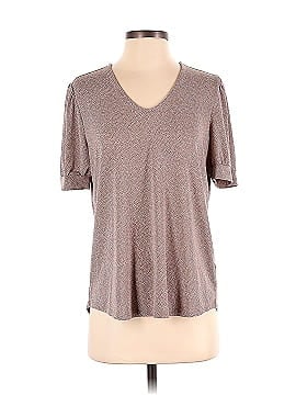Adrianna Papell Short Sleeve Blouse (view 1)