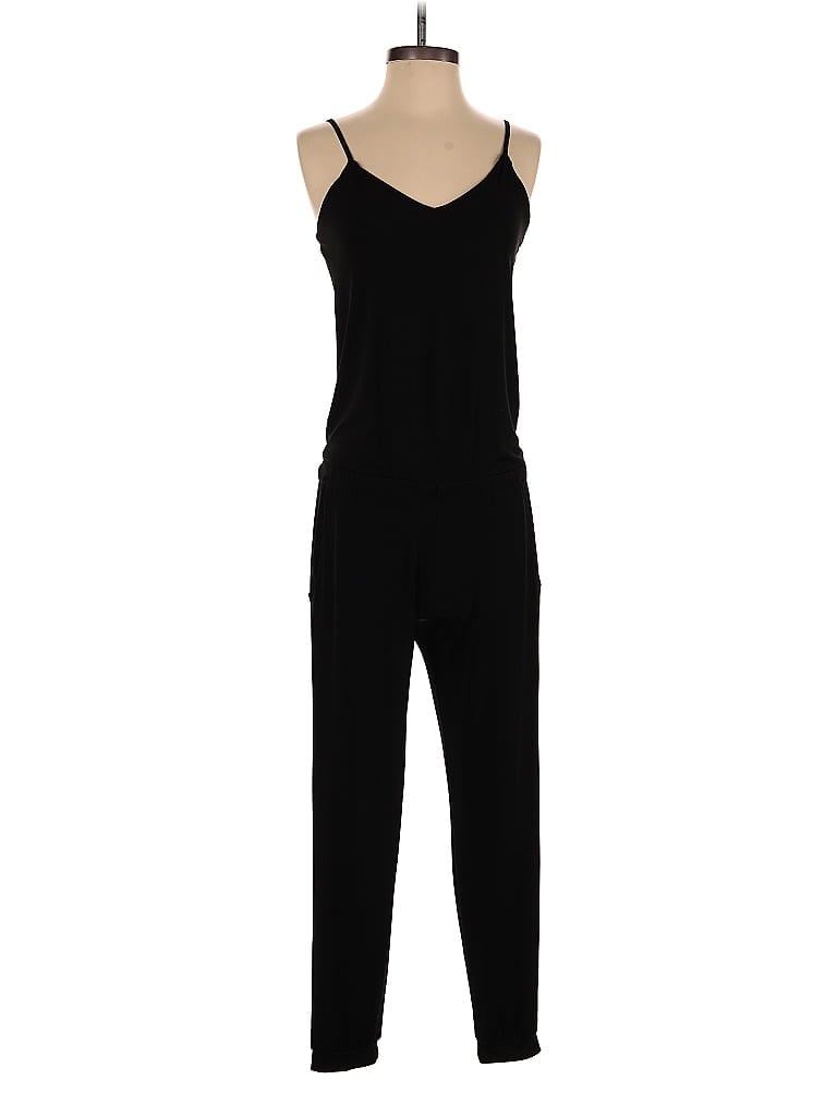 Veronica M. Solid Black Jumpsuit Size XS - photo 1