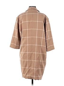 Toccin Nude Plaid Coat (view 2)