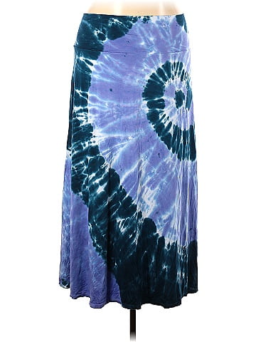 Dharma Trading Co Tie-dye Multi Color Blue Casual Skirt Size 2X (Plus) -  10% off