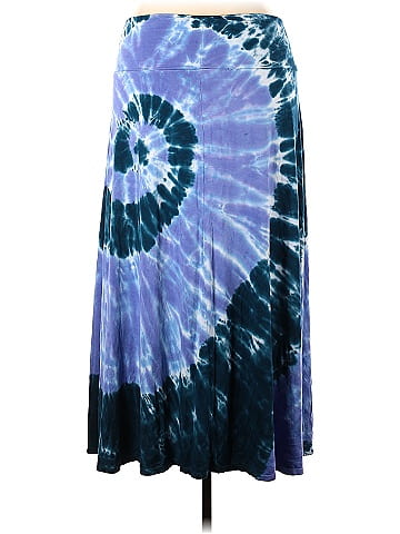 Dharma Trading Co Tie-dye Multi Color Blue Casual Skirt Size 2X (Plus) -  10% off